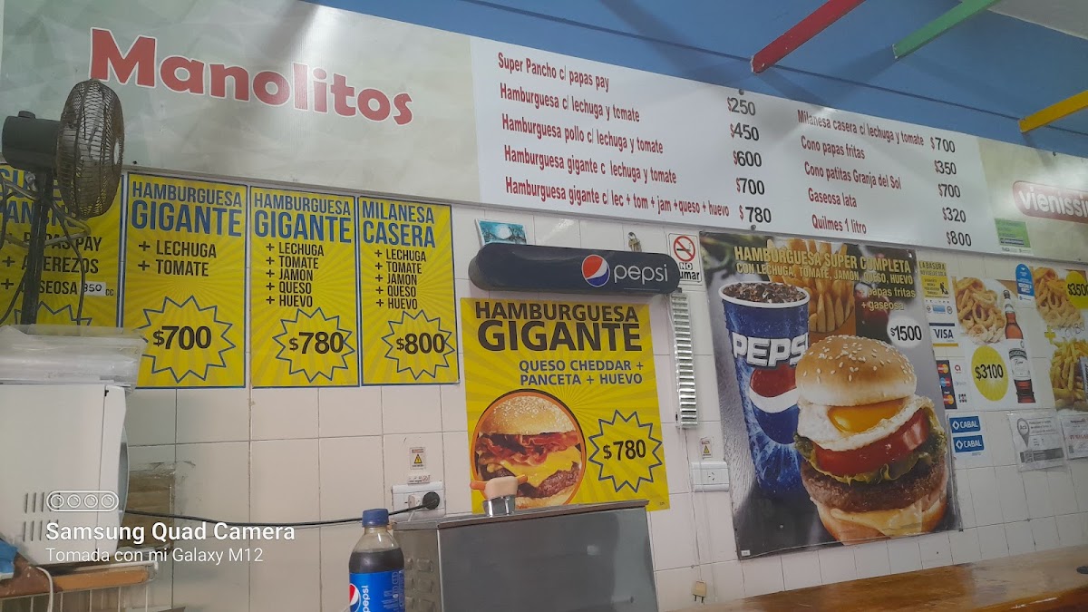 Manolitos Menu 5
