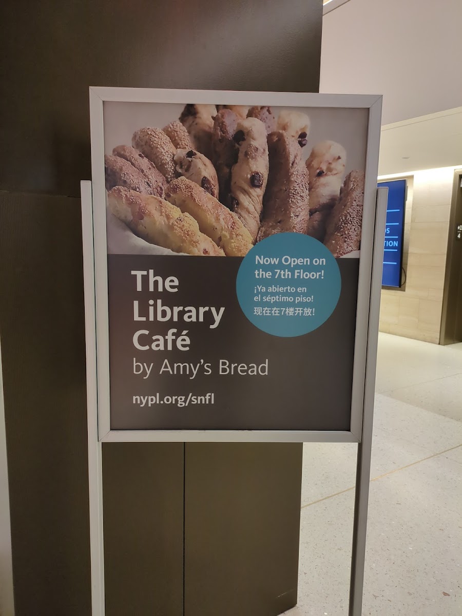 The Library Café by Amy’s Bread Menu 2