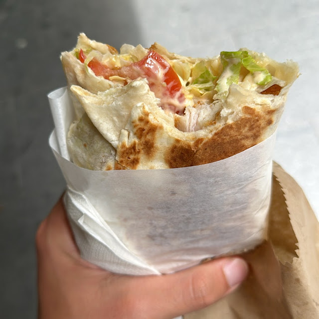 Nachos Wrap Chicken Schnitzel