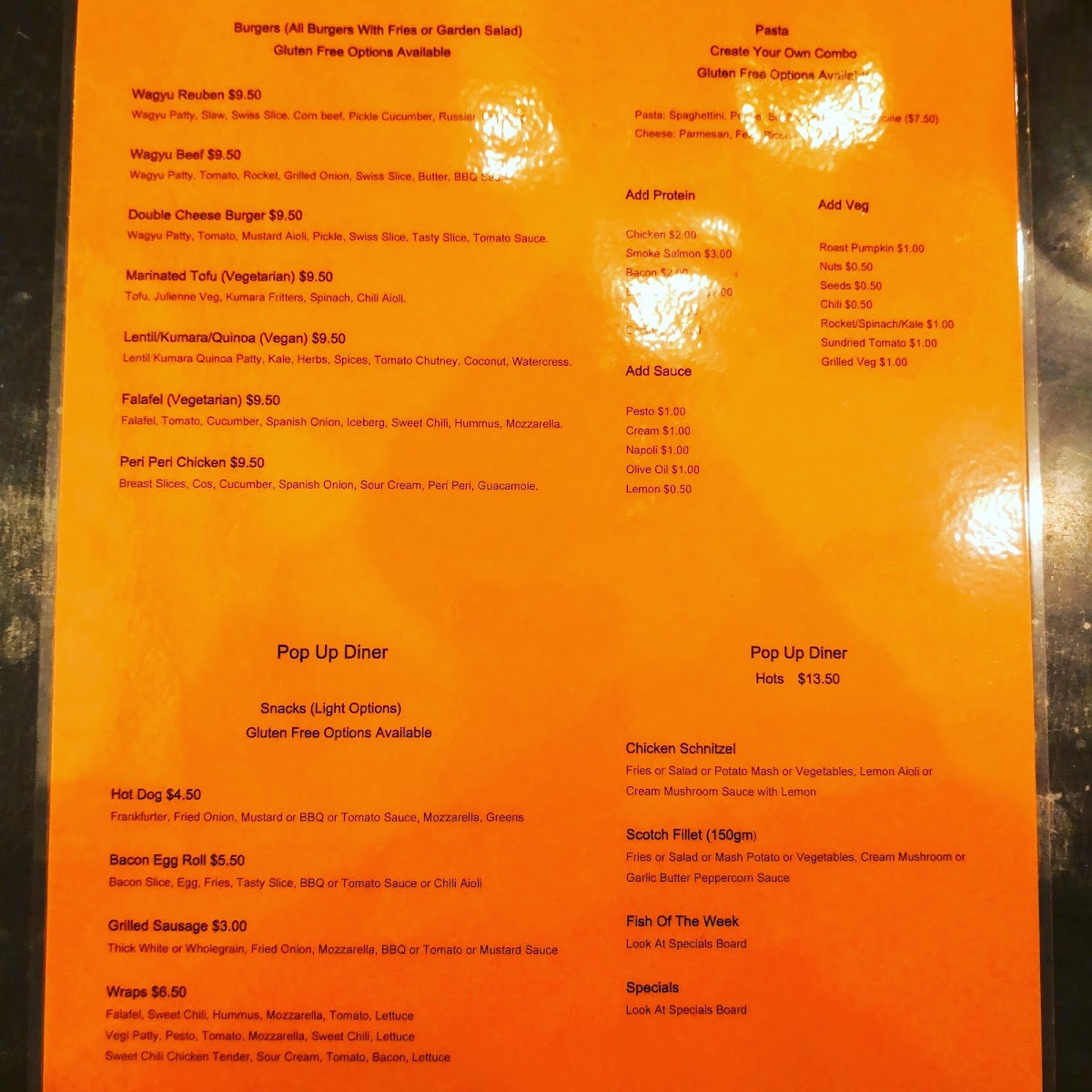 Cafe Newtown Menu 10