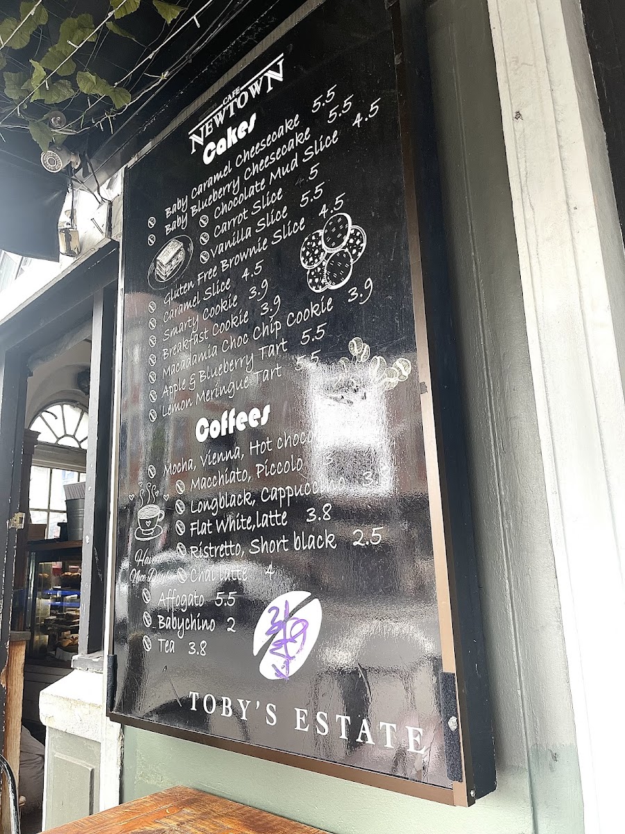 Cafe Newtown Menu 4