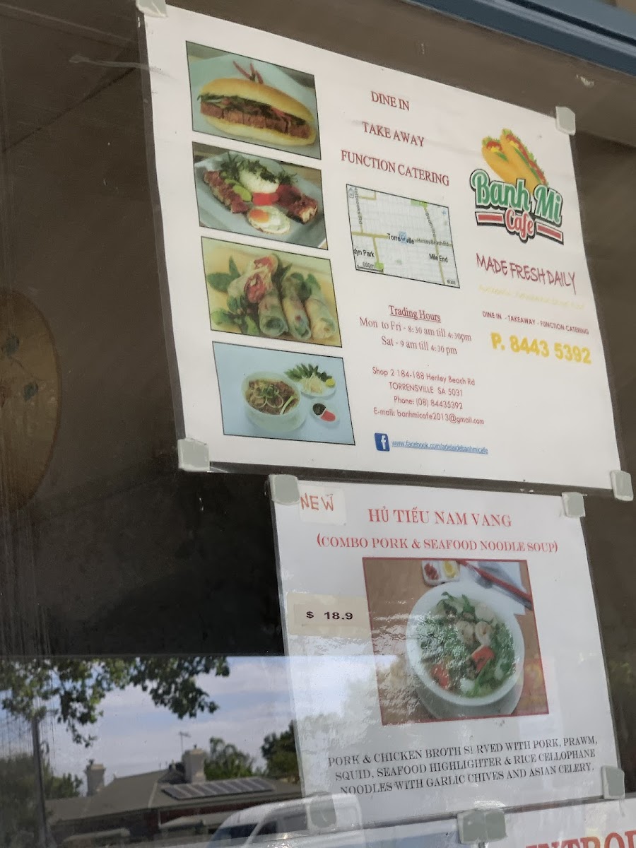Banh Mi Cafe Menu 6