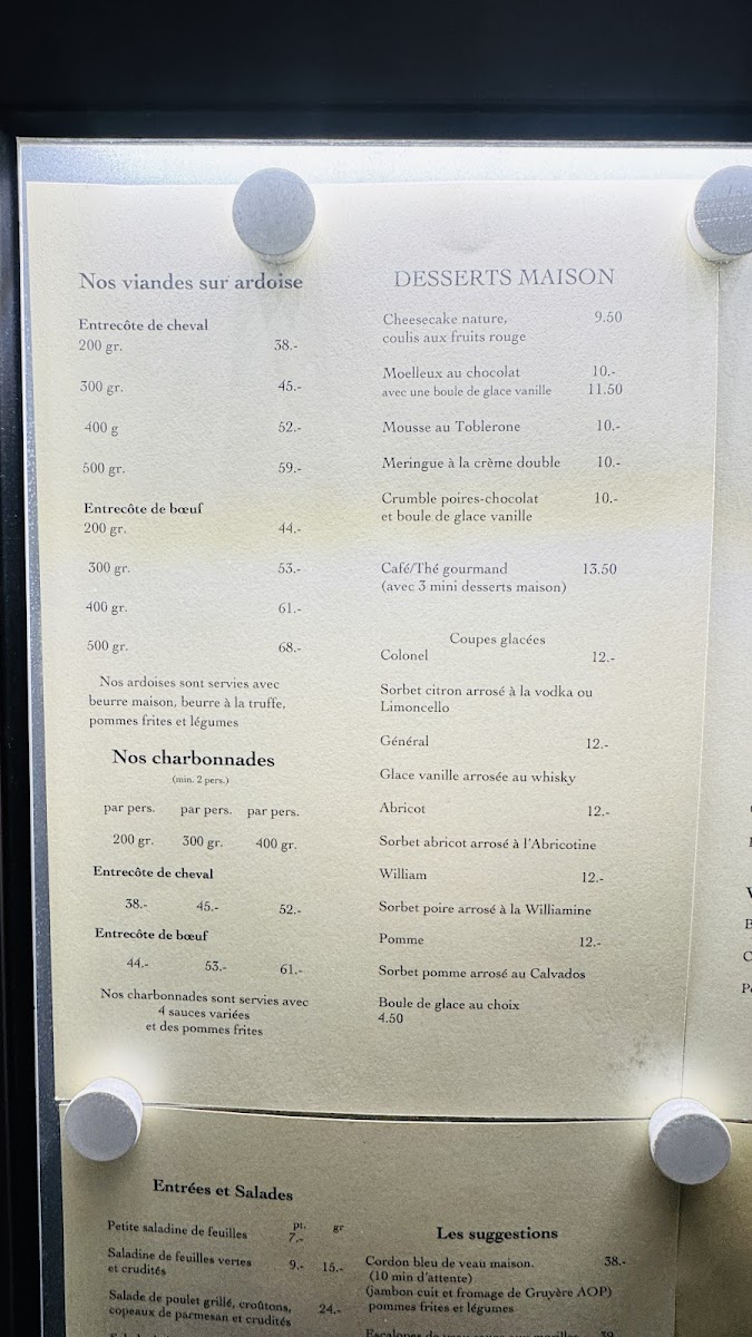 Aux Trois Tonneaux Menu 4