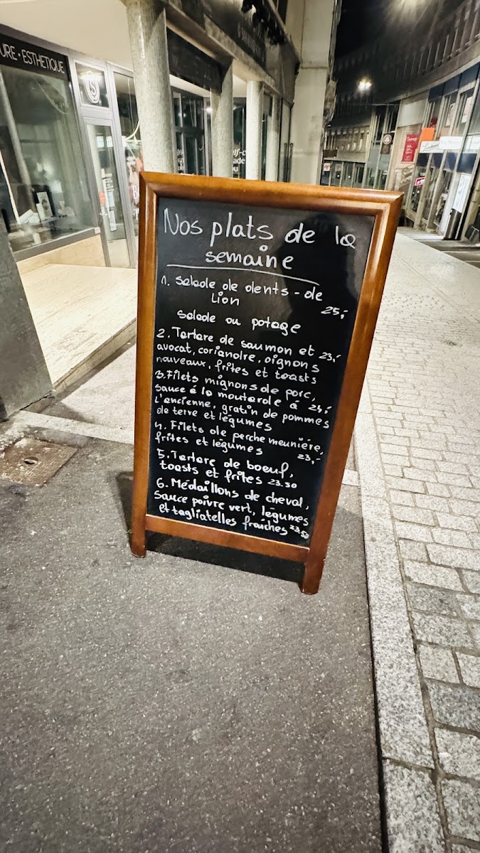Aux Trois Tonneaux Menu 5