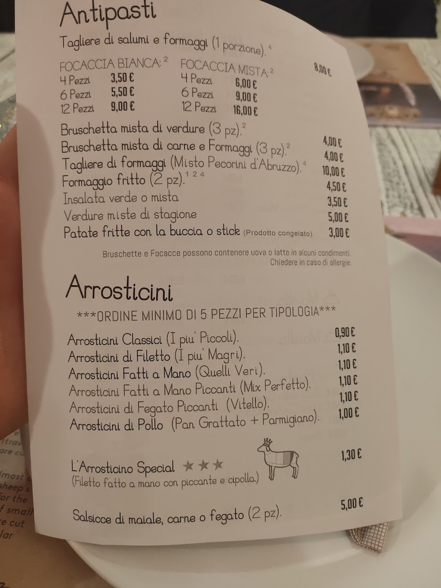 Lù Pecora - Restaurant & Shop Menu 5